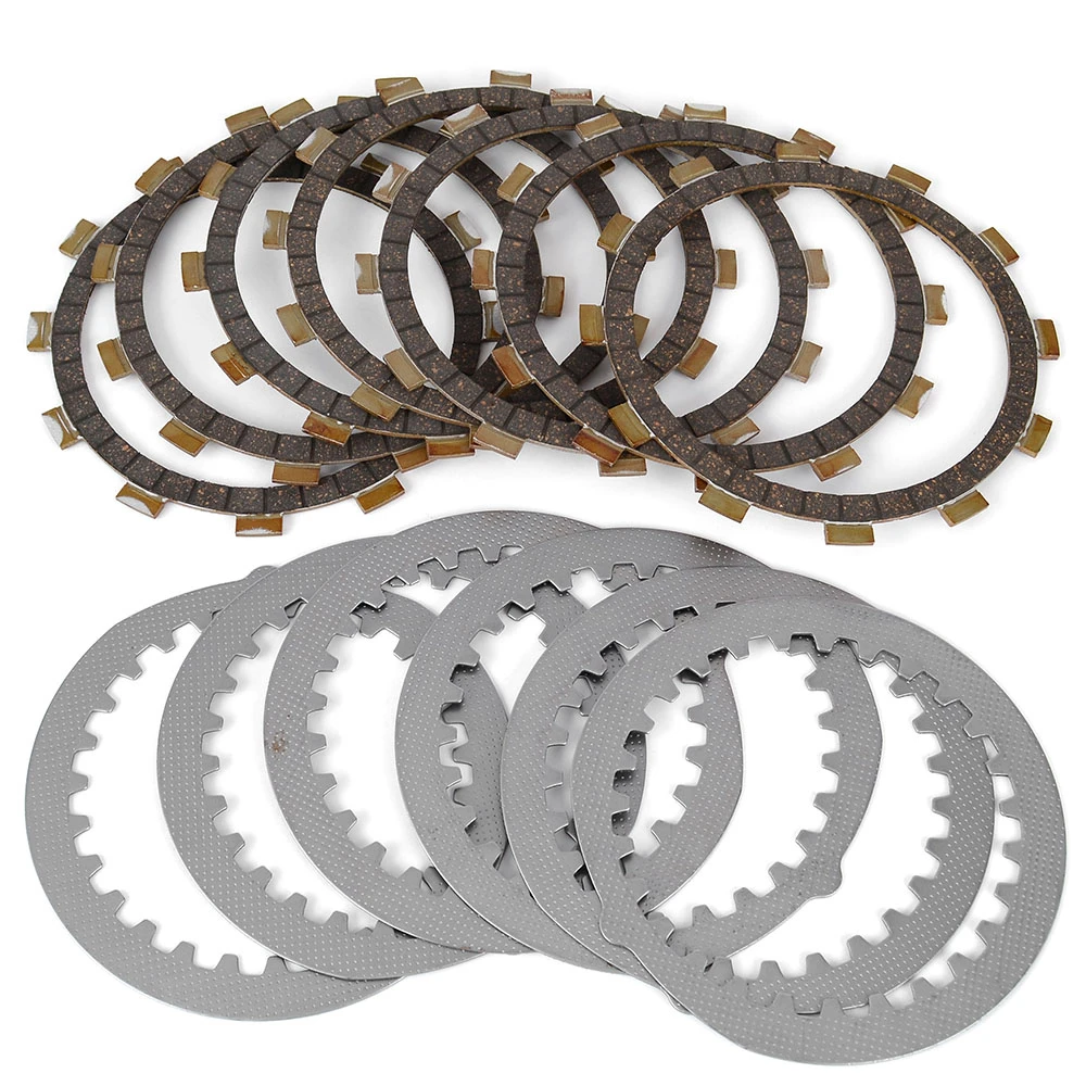 Clutch Friction Plates FOR Yamaha YFZ350 LE SP SE Banshee RD250/A/B C/D/E/F LC RD350/A/B LC/YPVS N/F/F2/R RD400 C-F