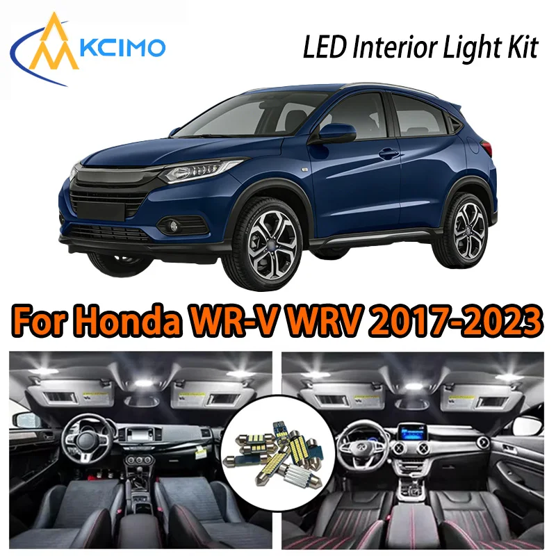 

KCIMO For Honda WR-V WRV 2017-2023 Premium LED Interior Kit - 2 Colors , Quick Installation, Long-Lasting