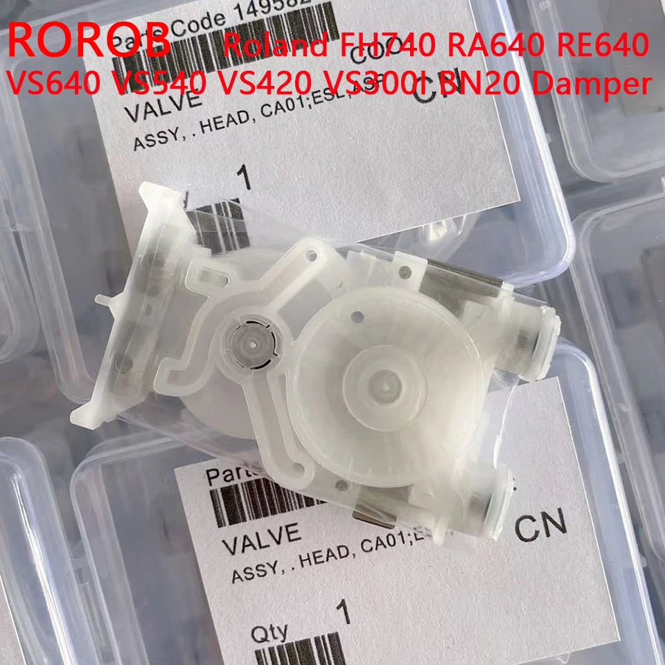 Asli Roland DX7 TFP Printhead Damper Assy untuk Roland FH740 RA640 RE640 VS640 VS540 VS420 VS300I BN20 pencetak Dumper Filter