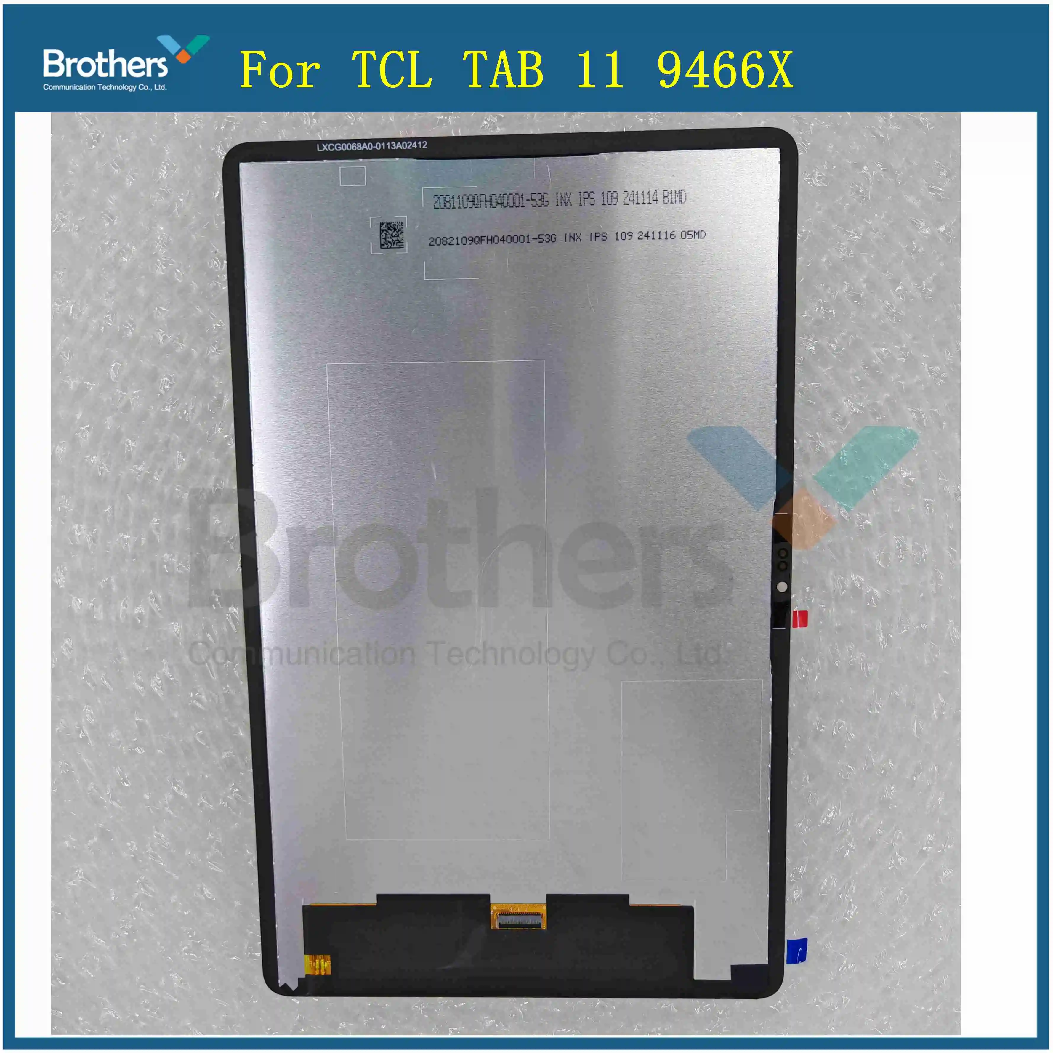 For TCL TAB 11 9466X 9166G2 LCD Display Touch Screen Digitizer Glass Panel Full Assembly Replacement For TCL 9466 9166 LCD