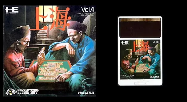 

16-битный компьютерный двигатель HU-CARD: SHANGHAI (японская версия!!)