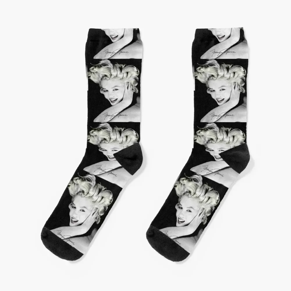 

MARILYN MONROE' The First American Goddess Socks funny gift Crossfit cycling Women Socks Men's