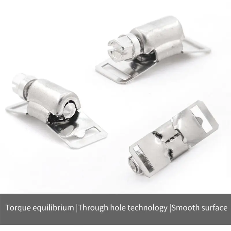AT63 18Pcs 304 Stainless Steel Hose Clamp Fasteners, Adjustable Pipe Clamps, Rust-Proof Worm Gear Fasteners for Water Hose