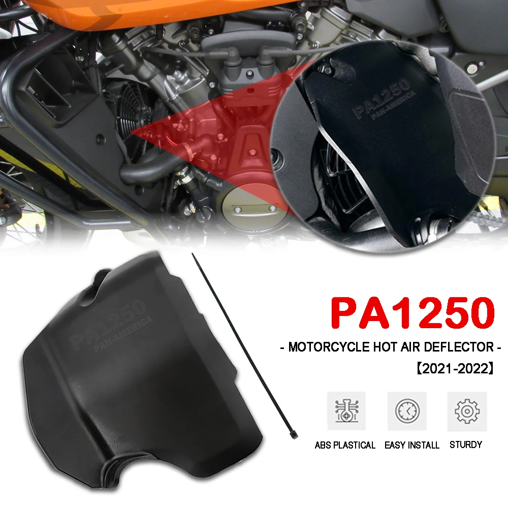 

Motorcycle For PAN AMERICA 1250 S PA1250 Hot Air Deflector Exhaust System Middle Heat Shield Cover Guard Anti-Scalding Cover