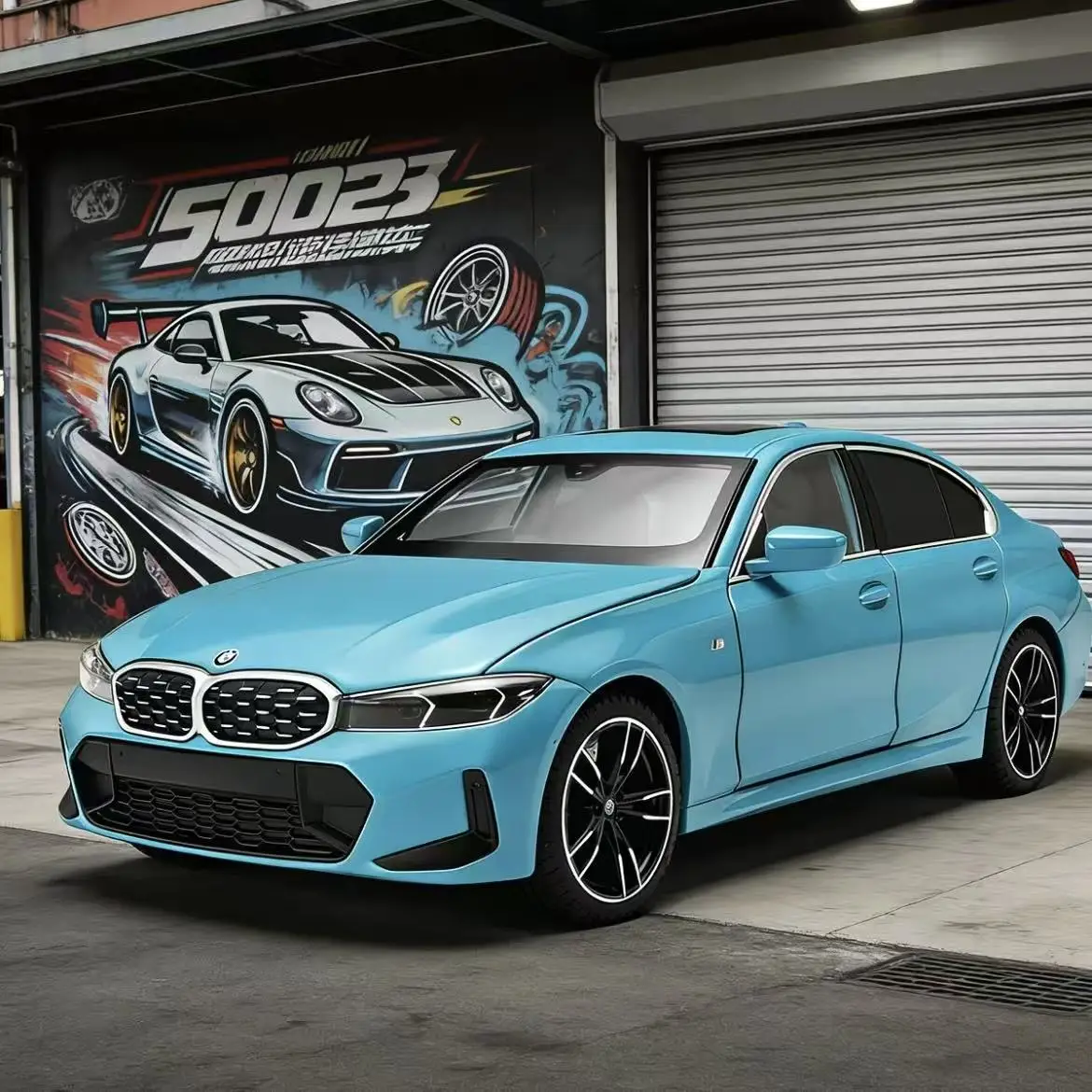 

Подарочный набор: 24 детских развивающих игрушки-пазлов серии 3 с звуком и светом, модель спортивного автомобиля из сплава, коллекционная серия премиум-класса