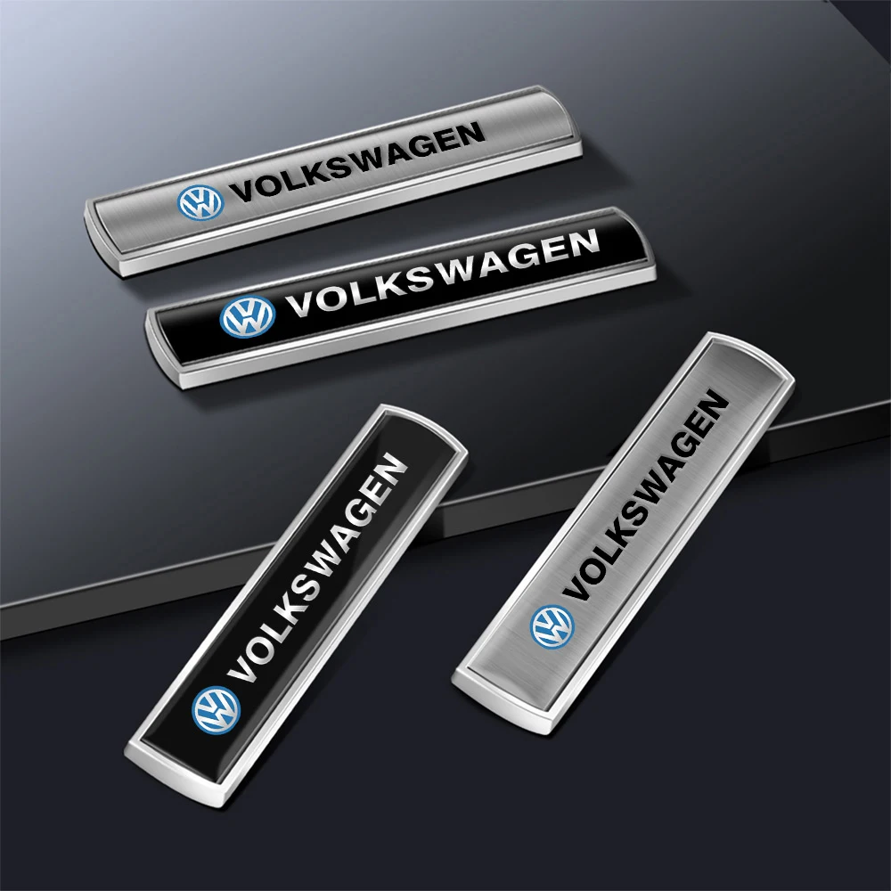 Car styling 3D Aluminum alloy car stickers decals emblem decorations badge auto accessories For Volkswagen VW GOLF Polo Tiguan