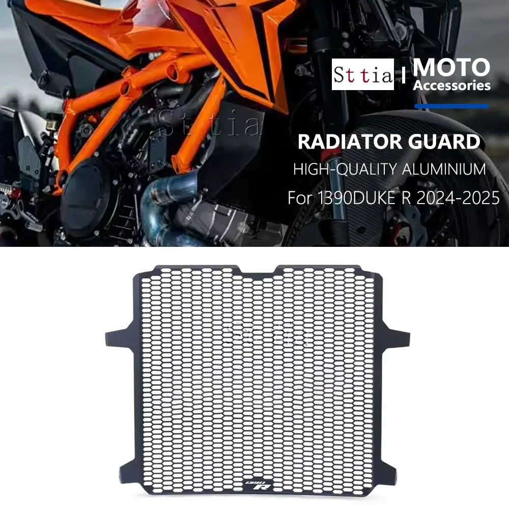 

Motorcycle Accessories Radiator Guard Grille Cover Protector Fit For 1390 Super DUKE R For 1390 Super DUKE R EV0 2024 2025