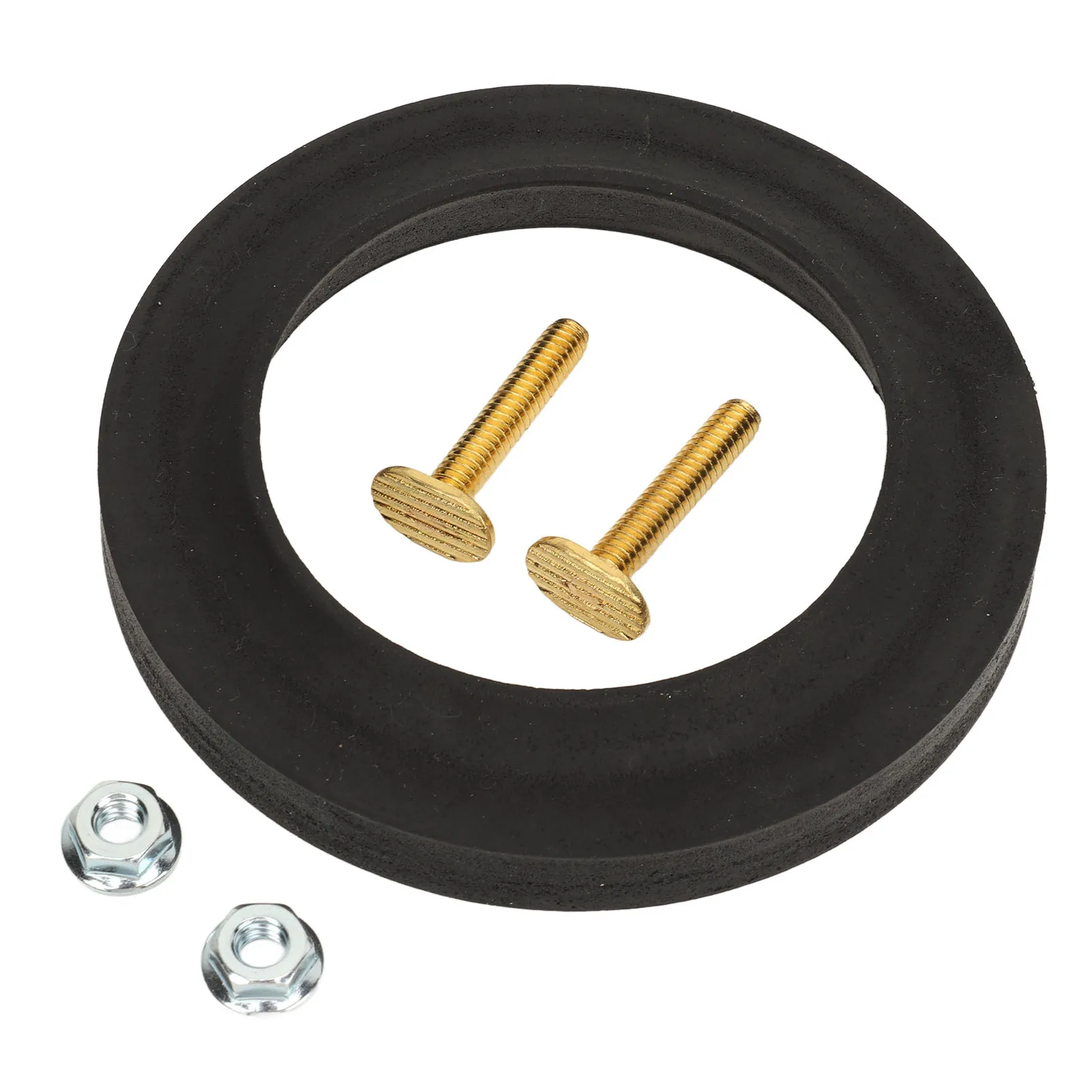 Wohnmobil-Toilettenschrauben-Set, stabile Muttern, Wohnmobil-Toilettenspülung, einfache Verwendung, auslaufsicher, für Aqua Magic IV V