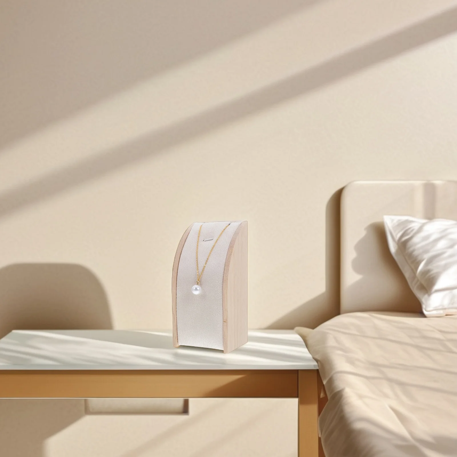 

3Pcs Necklace Organizer Stand Jewelry Display Rack for Pendant Chain Storage and Showcase Pendant Chain Storage