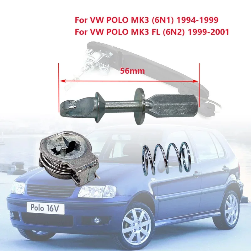 Zestaw naprawczy zamka klamki drzwi do Ford Galaxy VW Polo Sharan CADDY II SEAT ALHAMBRA 6N 0837207 C 6N 0837207 Zestaw klamek do drzwi D