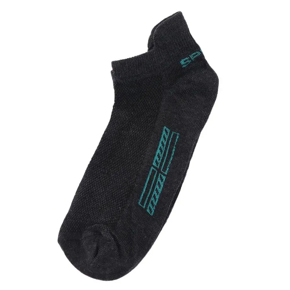 Chaussettes de sport en coton respirant pour hommes, chaussettes décontractées en maille, chaussettes athlétiques d'été, chaussettes courtes à coupe fine, haute qualité, lot de 10 paires