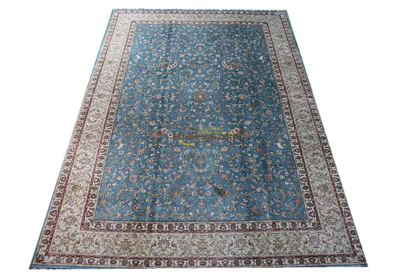 handmade turkish carpet Silk Persian Oriental woven Living Room Pattern 