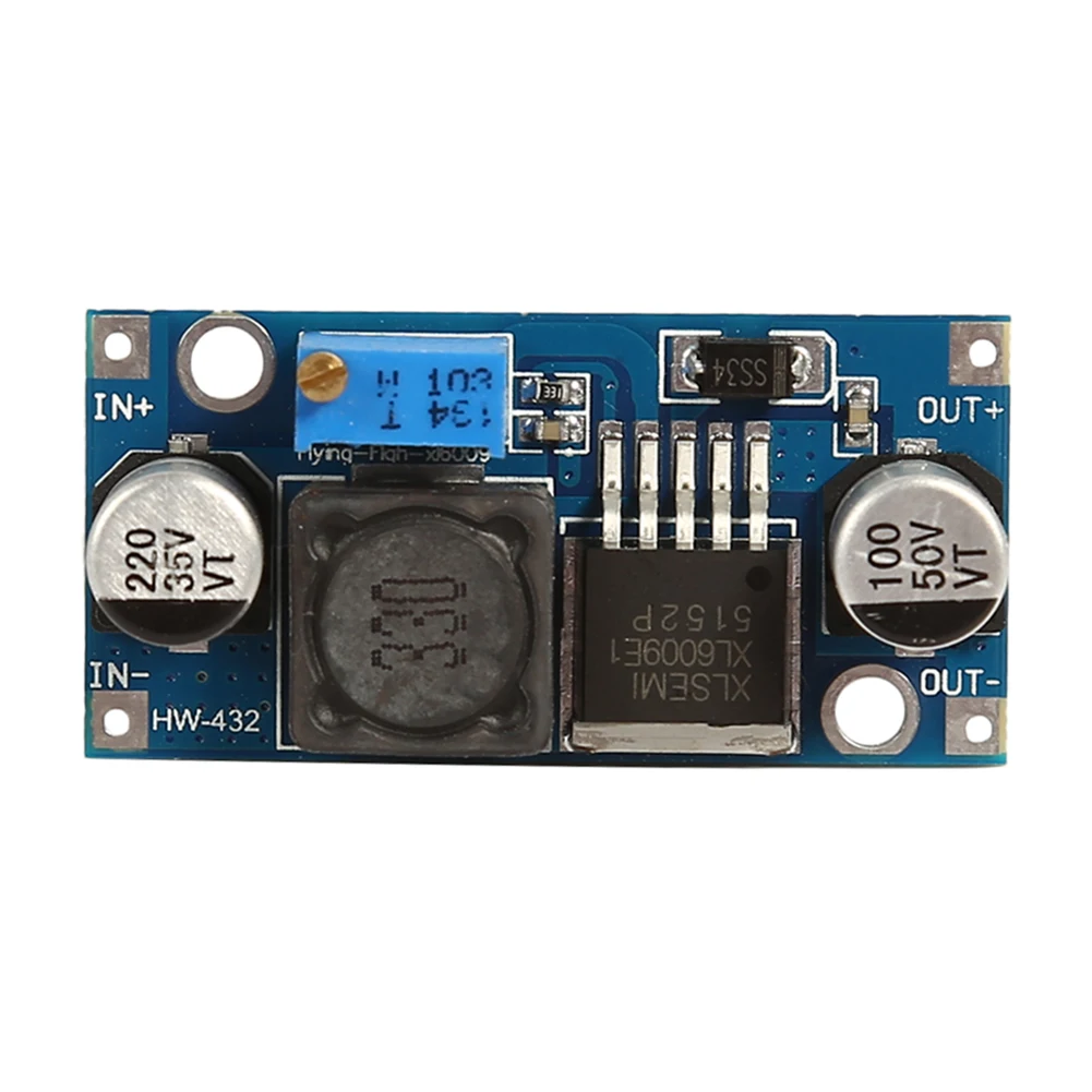 XL6009 DC-DC 5/6/9/12V to 24V Boost Power Module Step Up Board Voltage Regulator