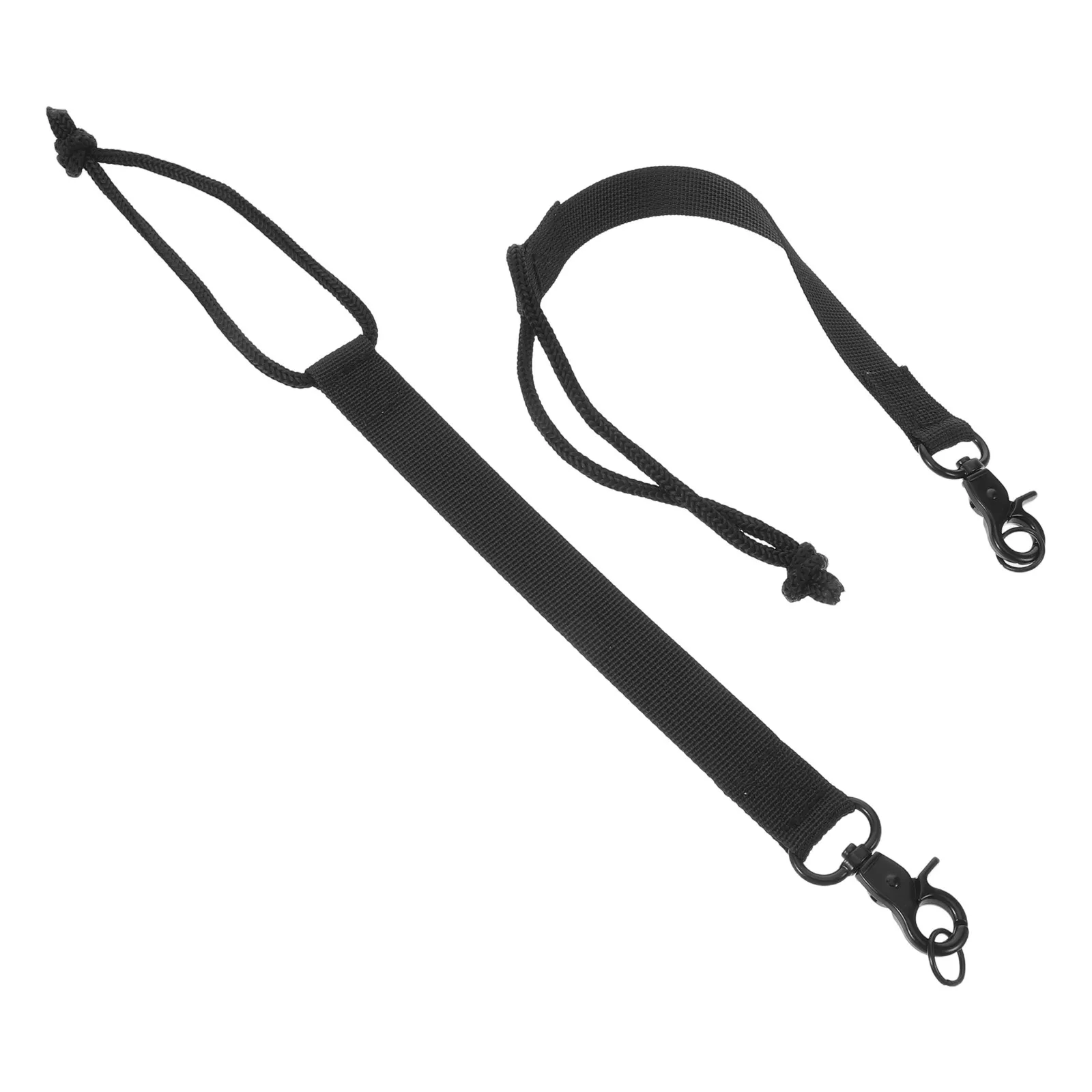 

2Pcs Snowboard Leash Cord Adjustable Black Binding Leash Strap Snowboard Boot Carrier Strap Ski Equipment Accessory for Resort