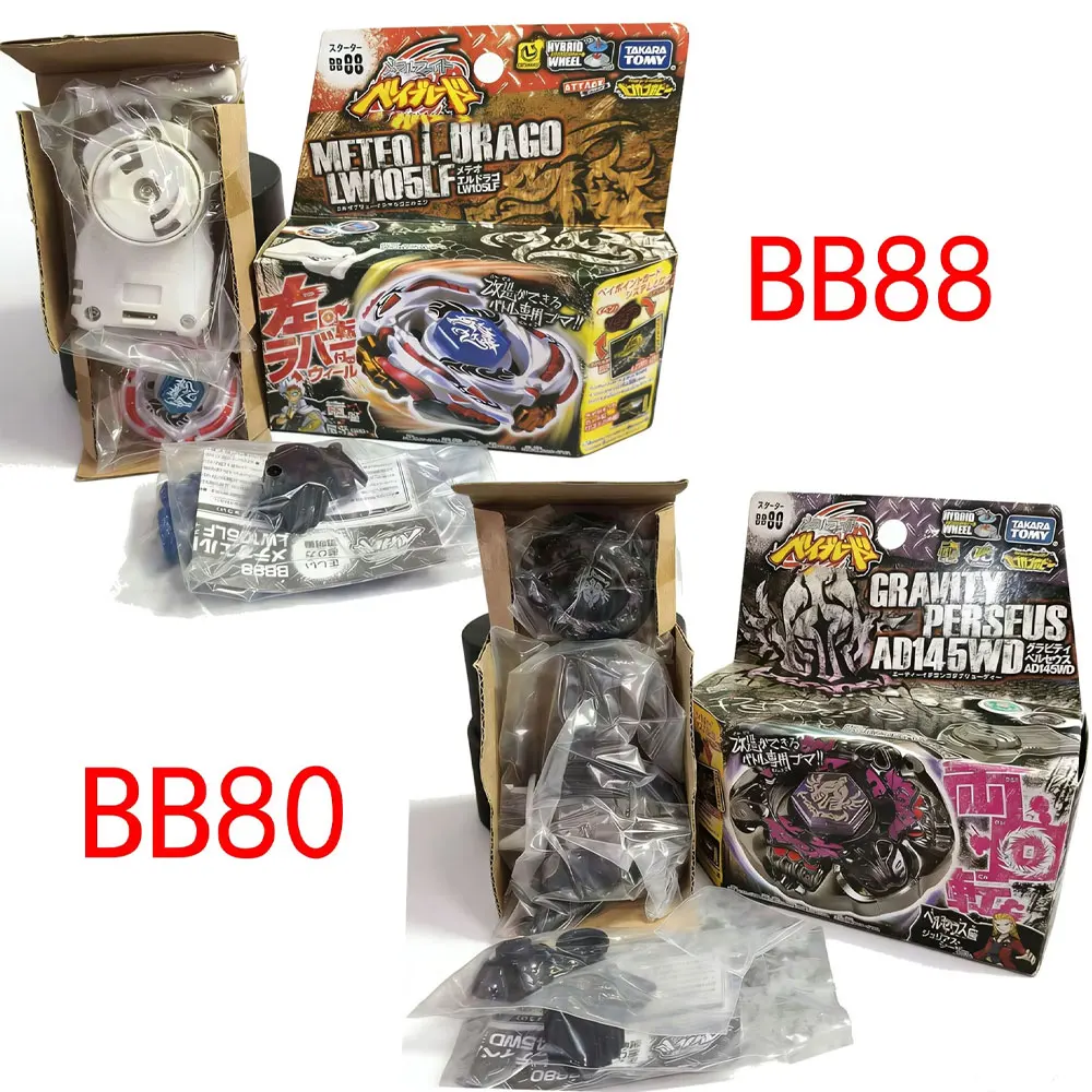 TAKARA TOMY BB80 Gravity Perseus AD145WD BB88 Meteo L-Drago LW105LF Nuevo con el embalaje original