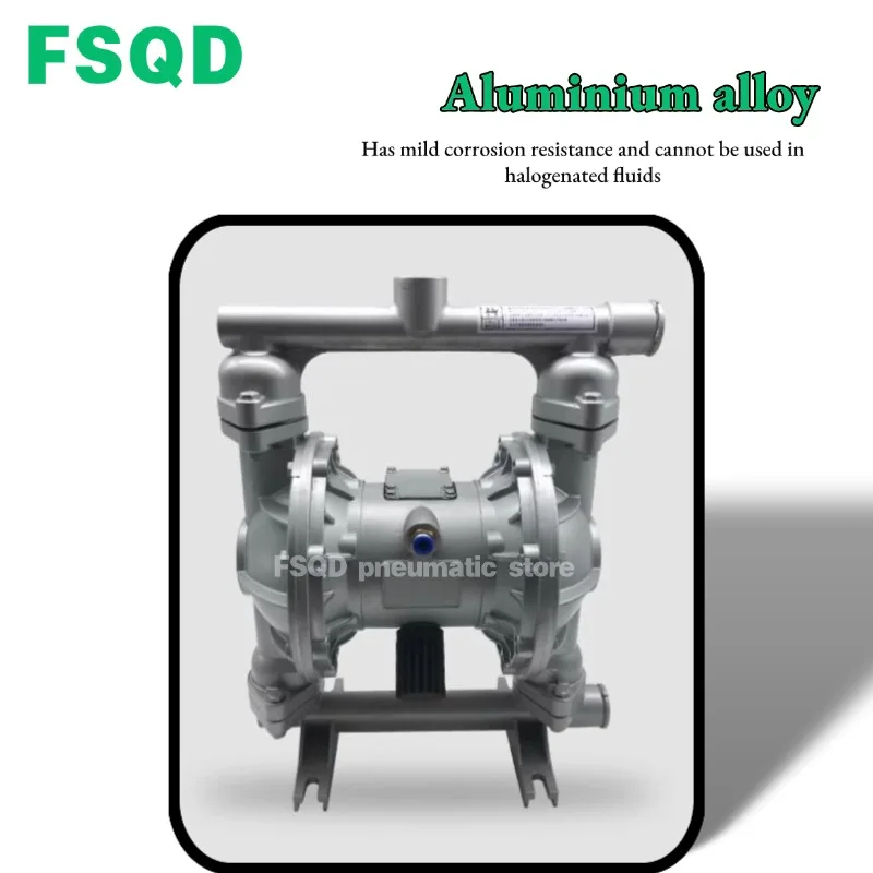 QBY-15 QBY-20 QBY-25 QBY3 QBW-25 Diaphragm pump pneumatic Stainless steel fluorine lined engineering plastic aluminum alloy tool