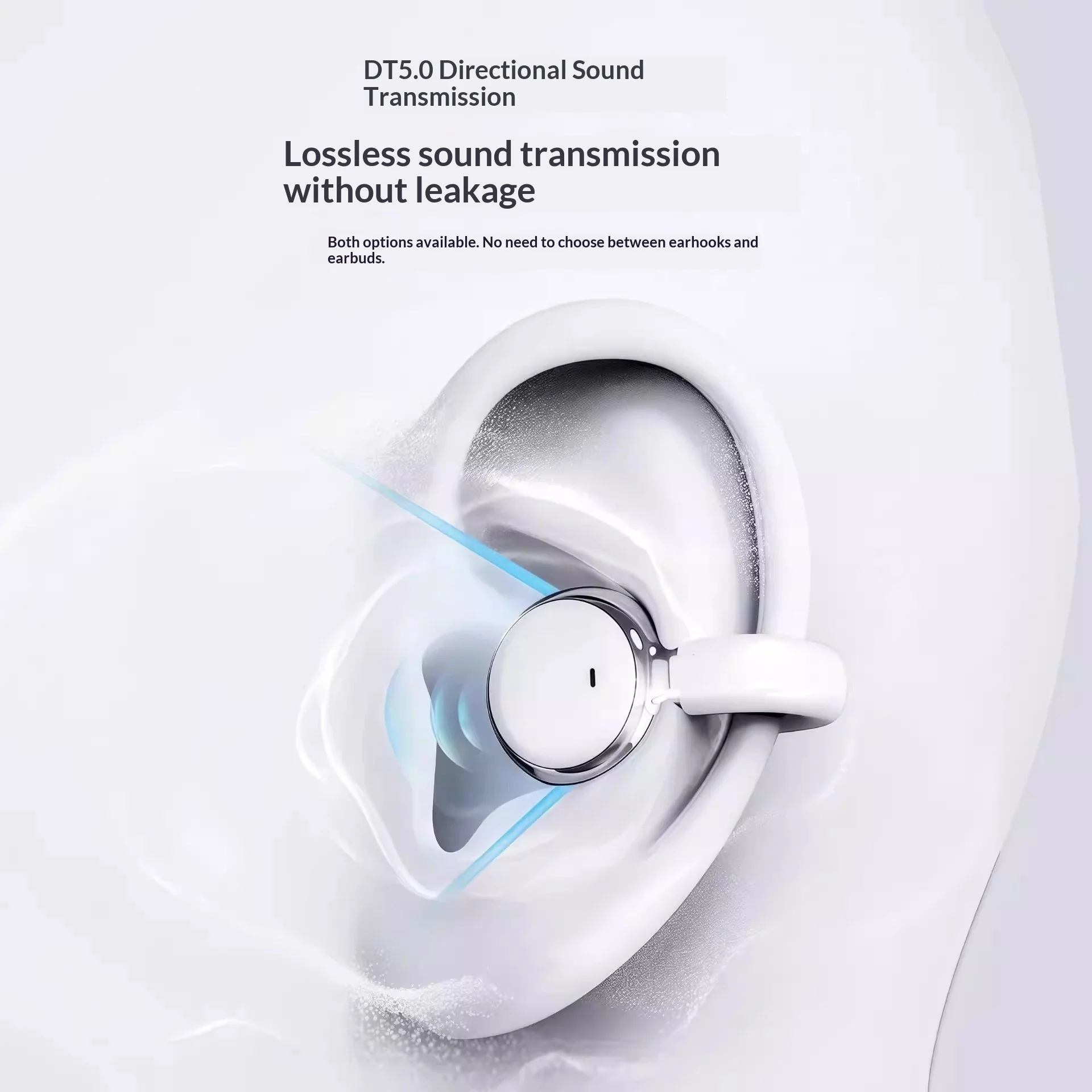 หูฟังแบบหนีบหู รุ่นใหม่ Q16 แบบ 2-in-1 สำหรับคู่รัก พร้อมจอแสดงผล LED แสดงพลังงาน ลดเสียงรบกวน ใช้งานได้ยาวนาน ดีไซน์ทันสมัย เหมาะสำหรับเล่นเกม