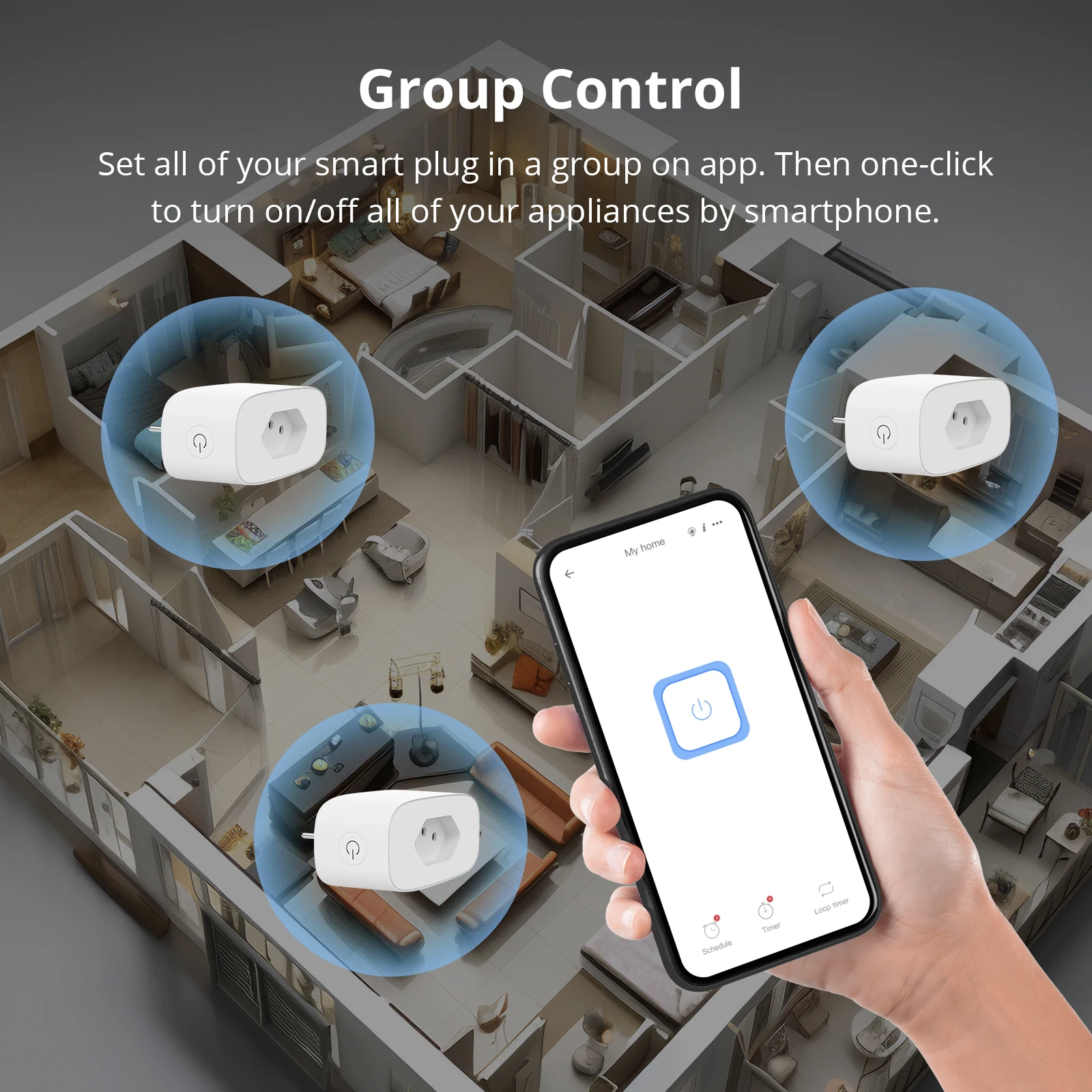 زيجبي-البرازيل قابس ذكي قياسي مع مراقبة الطاقة ، مقبس ذكي ، منفذ عن بعد لجوجل المنزل ، اليكسا ، 16A ، 20A