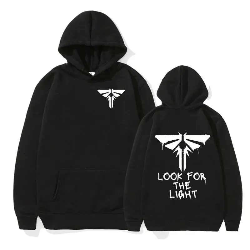 

The Last of Us Look for The Light Firefly Mark Hoodie Men Fashion Long Sleeve Pullover Sweatshirt Clothing Oversized Hoody