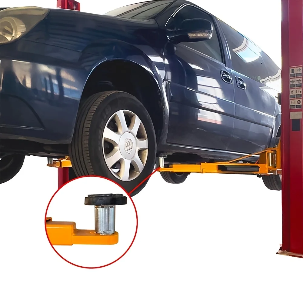 

Carbon Steel Car Lift Jack Pad Adapter For Auto Repair Load-Bearing Lift Support With Scratch-Resistant Chassis Protection Pad