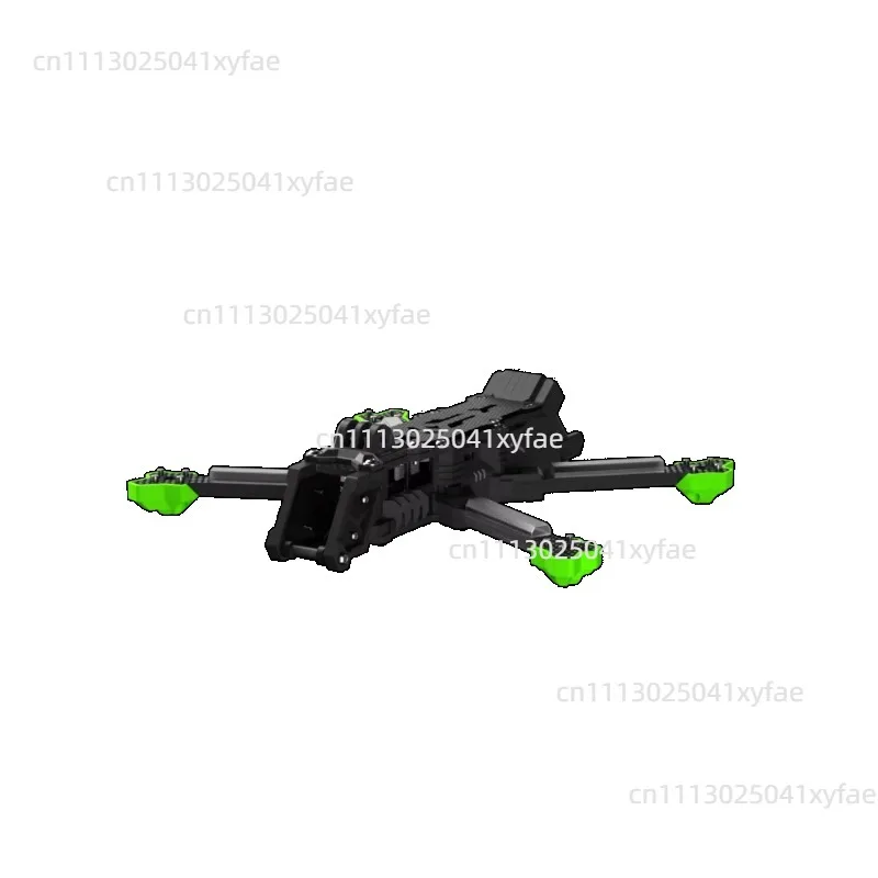 Multi Rotor Assembly Frame Kit iFlight Nazgul Evoque F5 V3, 6mm Arm, DC/X Dual Geometry Structure Replacement Accessory
