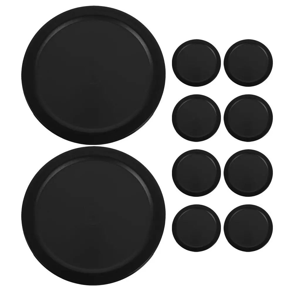 

10Pcs Ice Hockey Pucks Plastic Replacement Pucks Table Hockey Accessories for Small Desktop Game Game Table Accessories