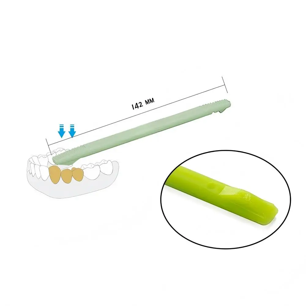 Dental Crown Bite Stick Bar - Autoclavable Green Tool for Inlay Crown & Bridge Placement Dentistry Instrument Tool
