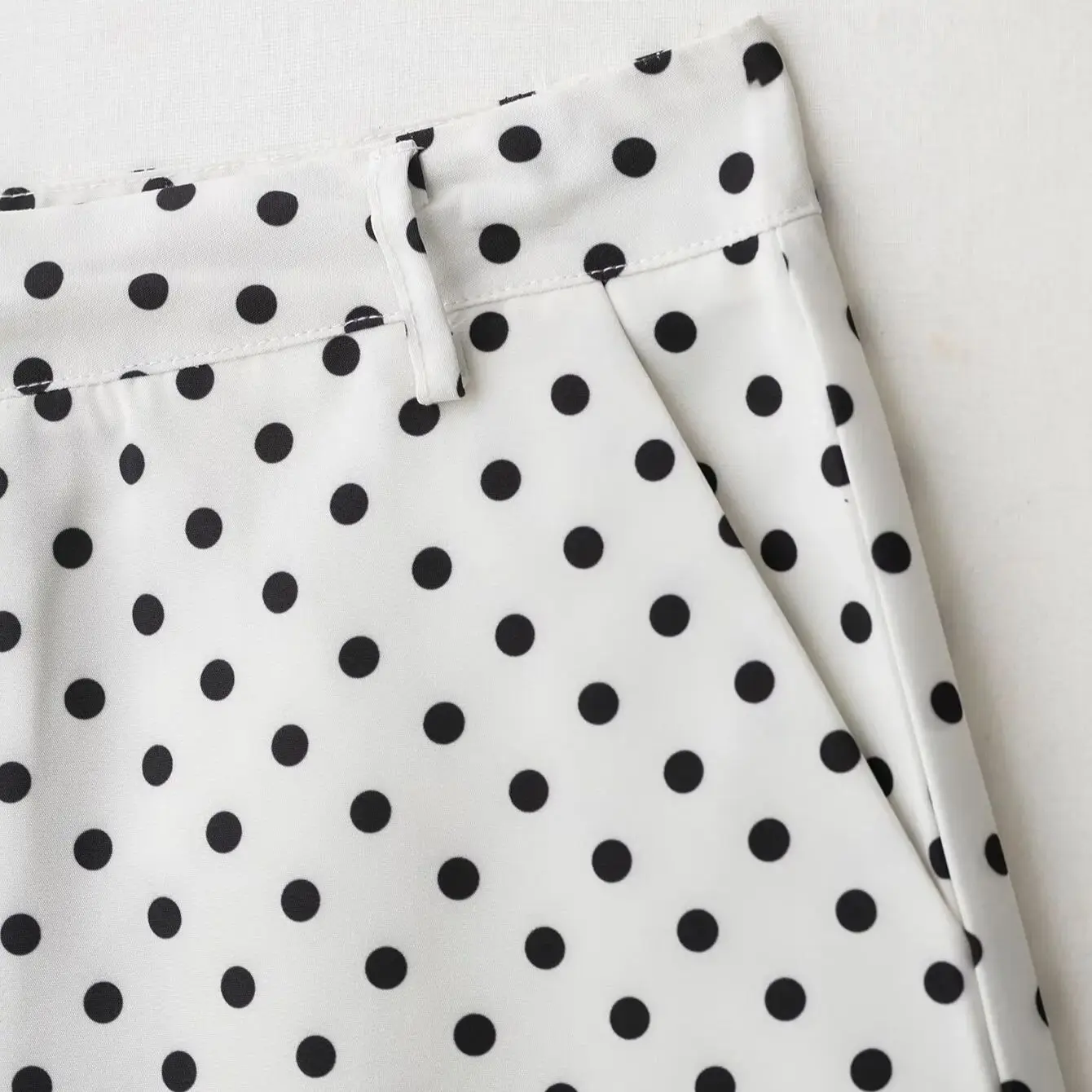 خمر البولكا نقطة السراويل النساء منتصف الارتفاع عارضة الصيف السراويل القصيرة عطلة نمط #3