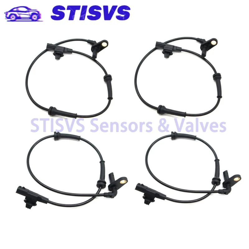 47910-1HA0A 4PCS Front Rear Left/Right ABS Wheel Speed Sensor For Nissan Versa Note 1.6L 2012-2019 47901-1HA0A 47900-1HA0A