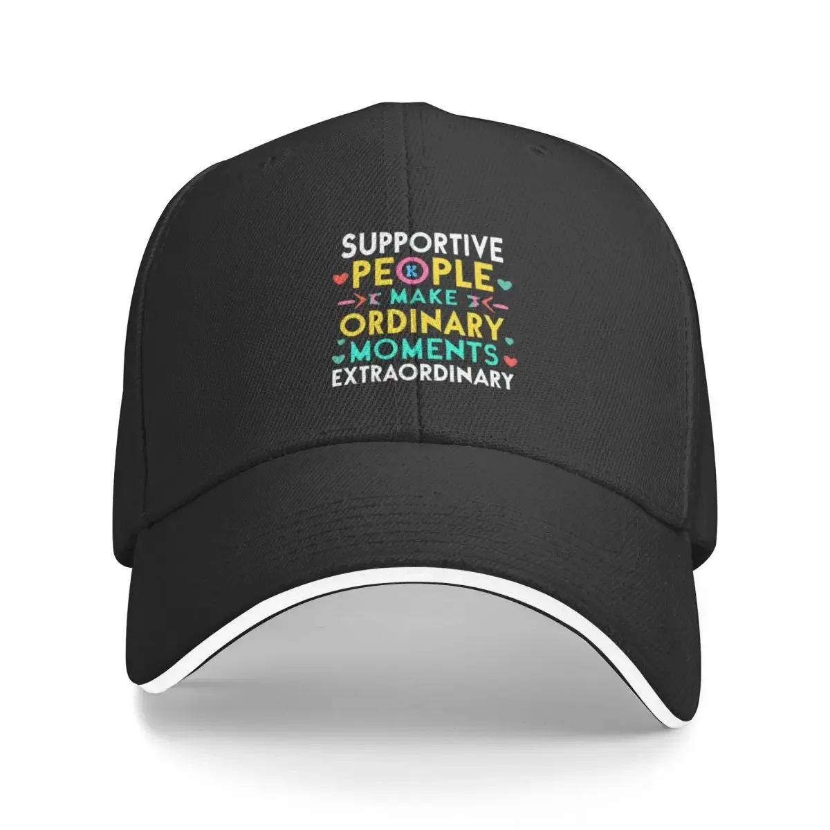 

Supportive People Baseball Cap Golf Wear |-F-| Caps For Women Men's