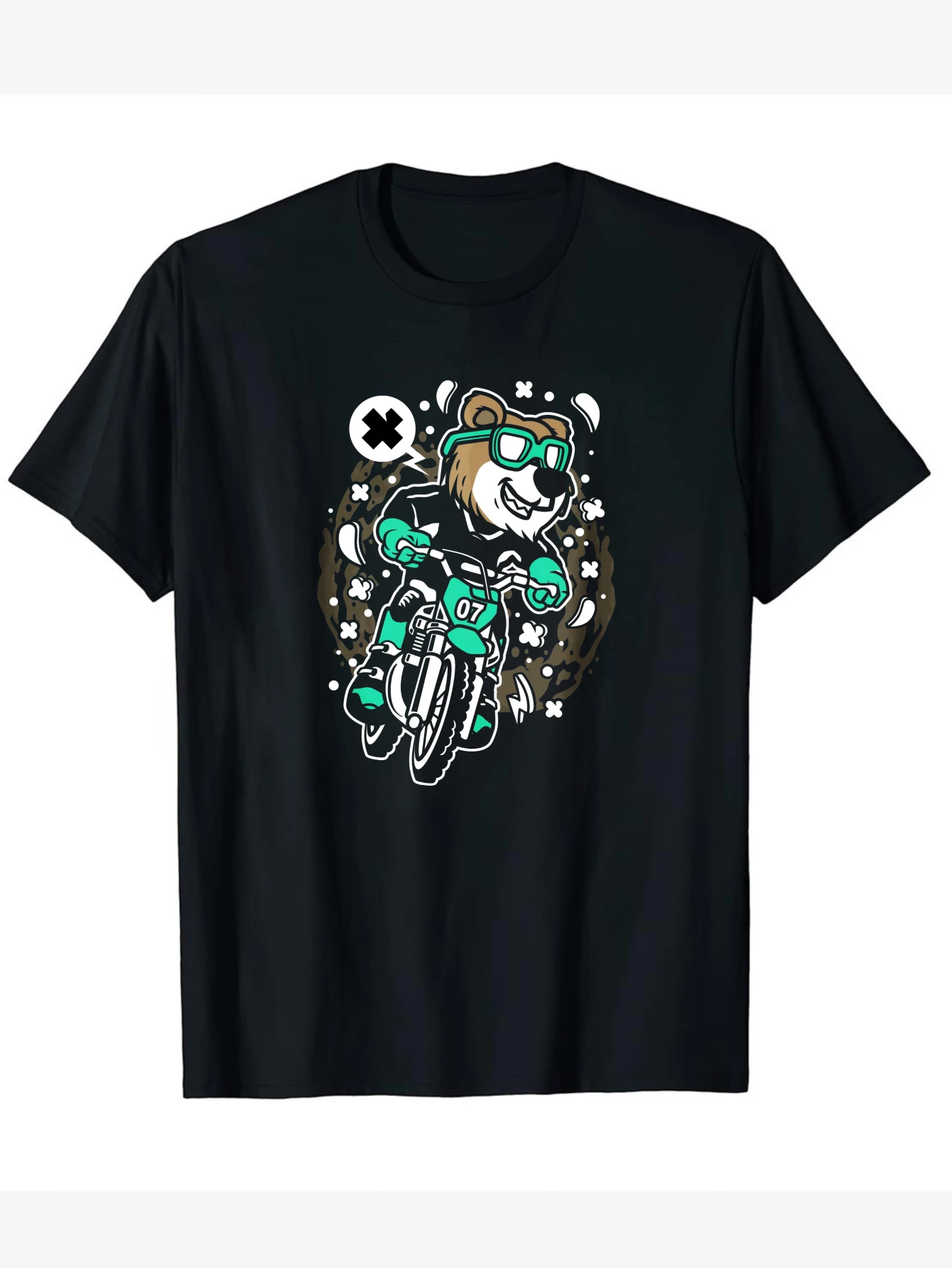 Men's t-shirts 2025 New Men's clothing Y2k tops Printed sports Graphic Running top y2k clothing Y2k streetwear Summer crewneck