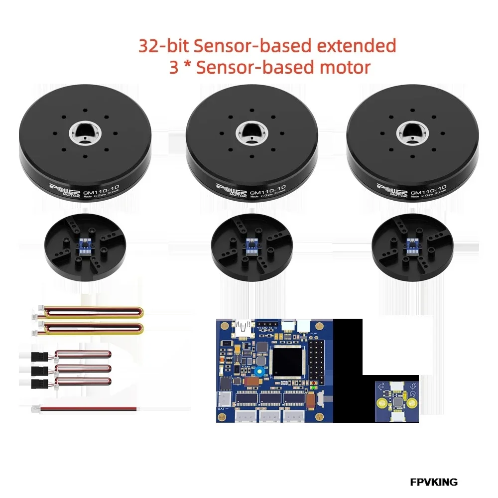 iFlight iPower GM110-10 Gimbal Motor with AS5048A Encoder - Aluminum Housing for  Pod & Airborne LiDAR Turntable