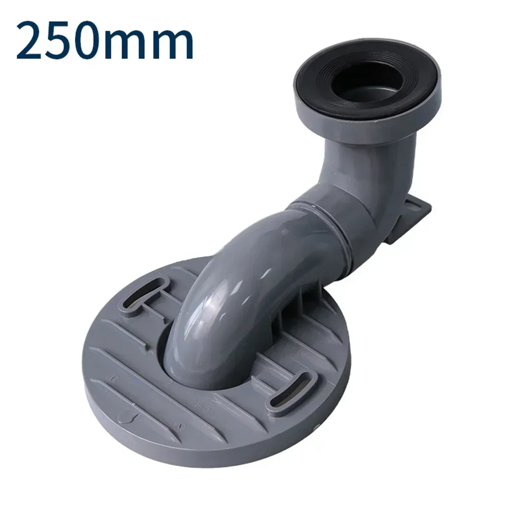 Toilet Siphon Shifter: PVC, Adjustable, Odor-Proof & Leak-Proof Solution For Fit Outlet Pipes With A 110mm Diameter Toilets Part