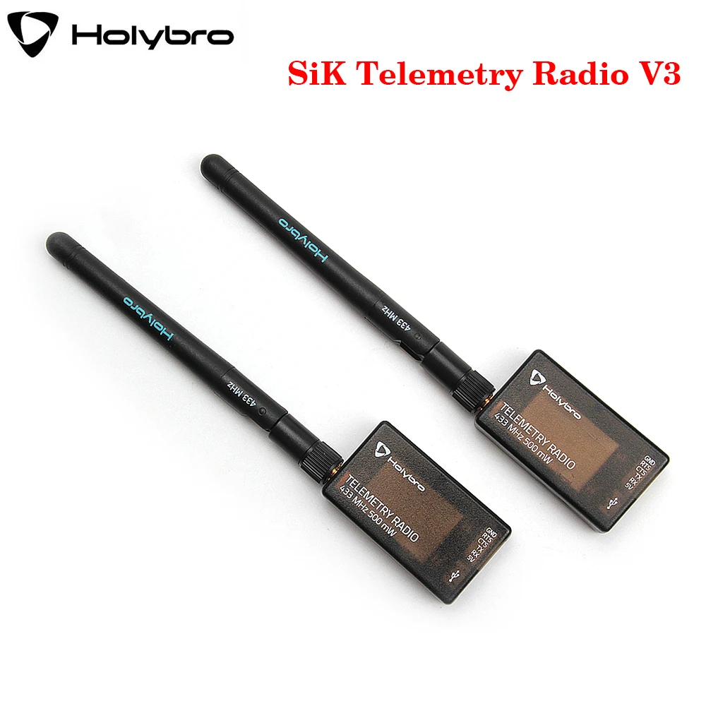 

HolyBro SiK Telemetry Radio V3 100mW 500mW 433MHZ 915MHZ for APM Pixhawk Radiolink MINI PIX RC Drone Flight Controller