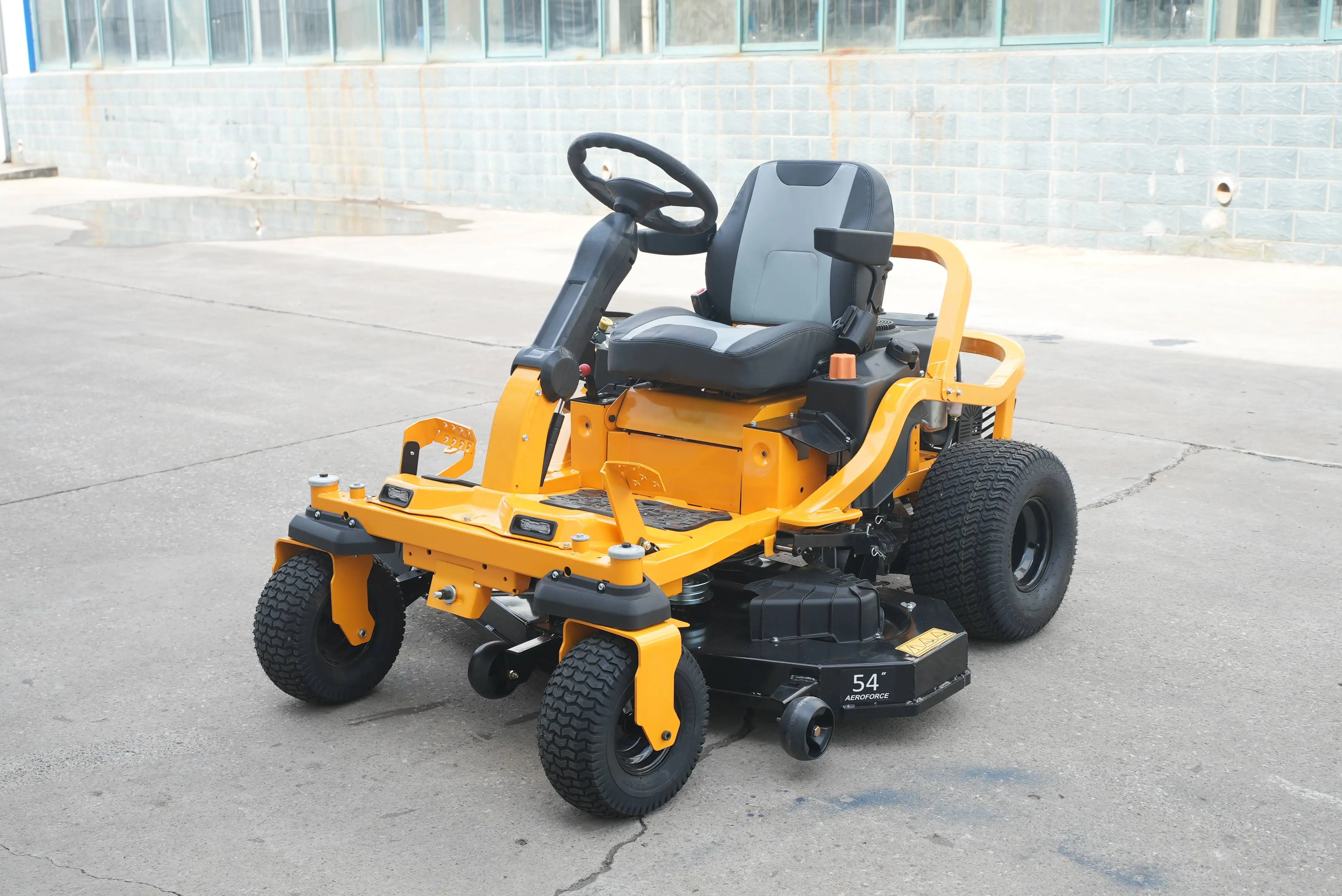All Terrain 4x4 Lawn Mower with 60 Inch Deck and Roll Bar for Hilly Vineyards 4x4 Lawn Mower