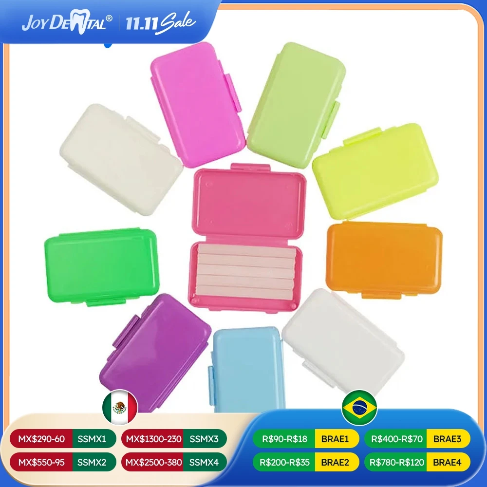 

10 коробок/упаковка, ортодонтический воск для отбеливания зубов