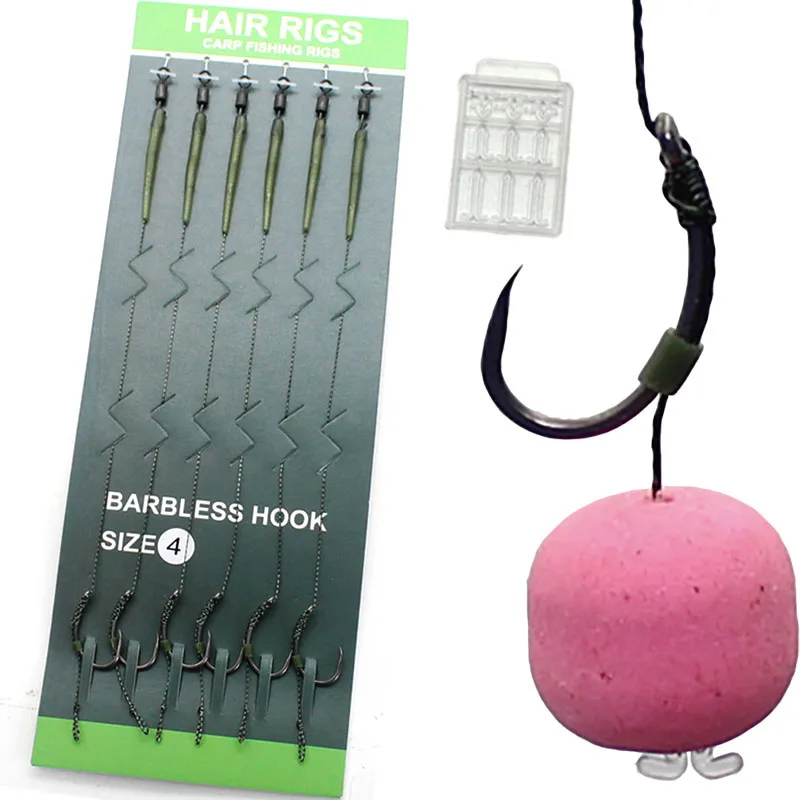 6PCS Carp Fishing Accessories Micro Bait Stopper Boillies Ba