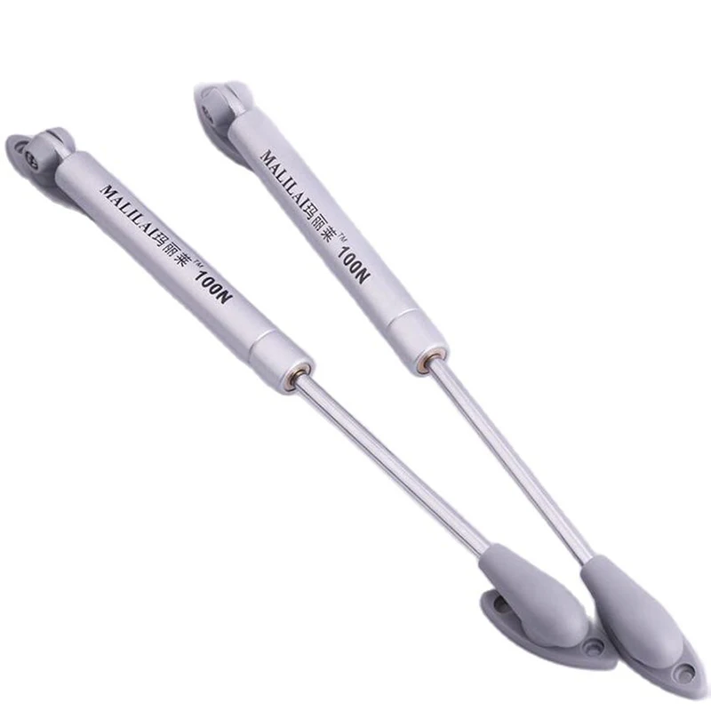 100N 10KG Gas Frühling Schrank Scharnier Kupfer Kern Tür Lift Unterstützung Hydraulische Küche Schrank Tür Scharniere Hardware Teleskop stange