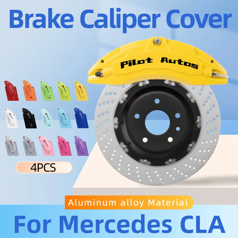 For Mercedes CLA Car Brake Caliper Cover For Mercedes CLA C117 C118 CLA180 CLA200 CLA220 CLA250 CLA180d CLA200d CLA220d CLA250e