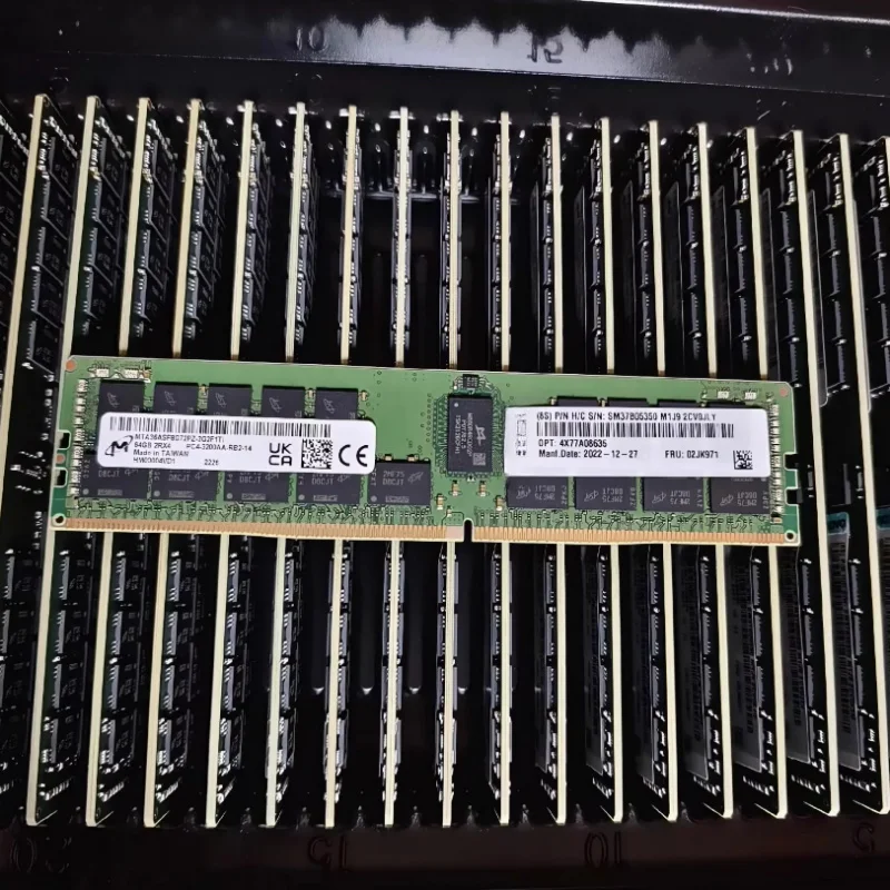 

НОВИНКА: серверная память Z для Lenovo/IBM 02JK971 4X77A08635 2RX4 64GB DDR4 PC4-3200AA RDIMM