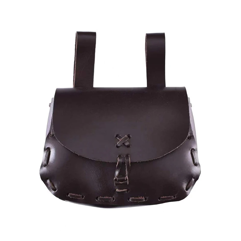 NEUE Punk Vintage Taille Tasche Medieval PU Leder Waistpack Anime Lolita Retro Satchel Telefon Brieftasche Party Halloween Cosplay Requisiten – Detail 17