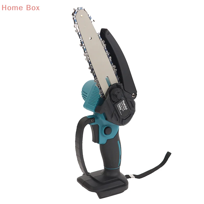 

6-дюймовая электрическая цепная пила, ручная портативная бензопила, резак для дерева, обрезка садового электроинструмента 18 В, без батареи