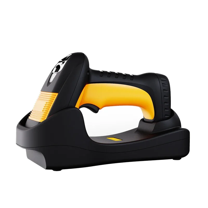 신형 Xincode X-6301B 견고한 산업용 무선 바코드 리더 QR 코드 바코드 스캐너 충전 베이스 포함