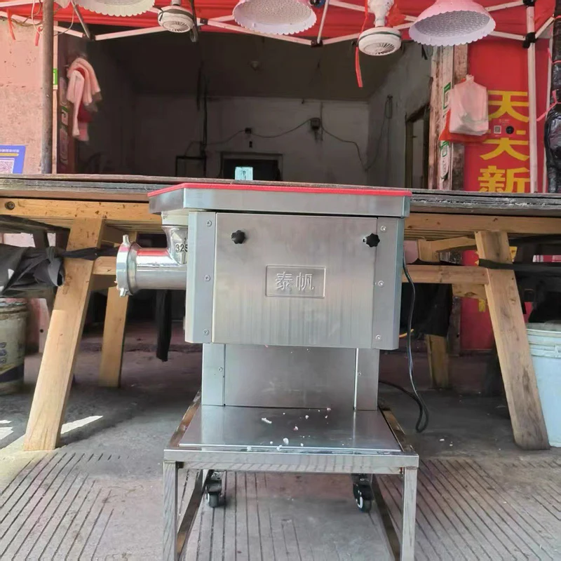 

Новая многофункциональная автоматическая машина для резки козьего мяса 3,5 мм, машина для нарезки и измельчения свежего мяса