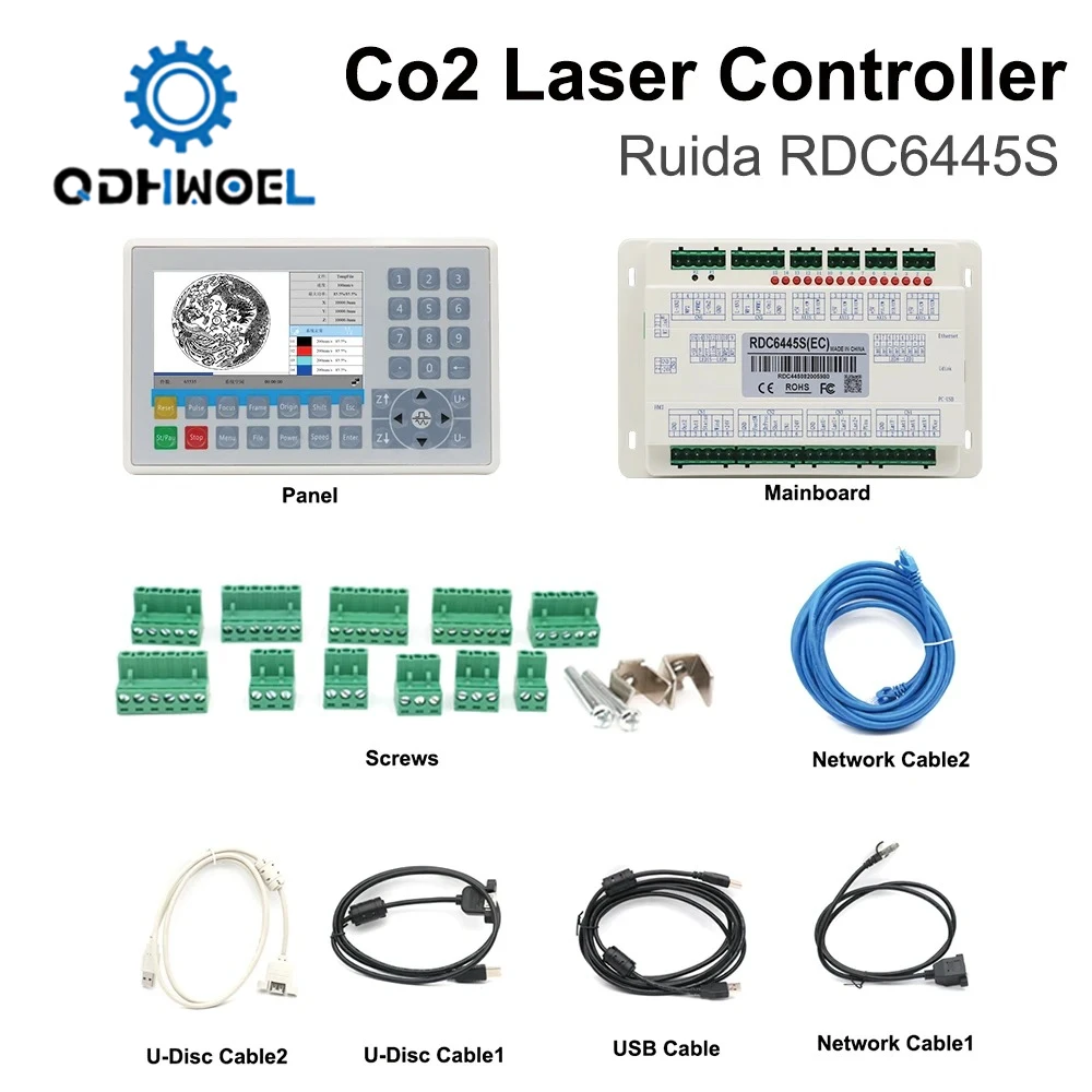 Qdhwo-レーザー切断および彫刻機用のアップグレード,Co2レーザー切断および彫刻機用のアクセサリ,6445g,6445g,6445s,rdc6445g