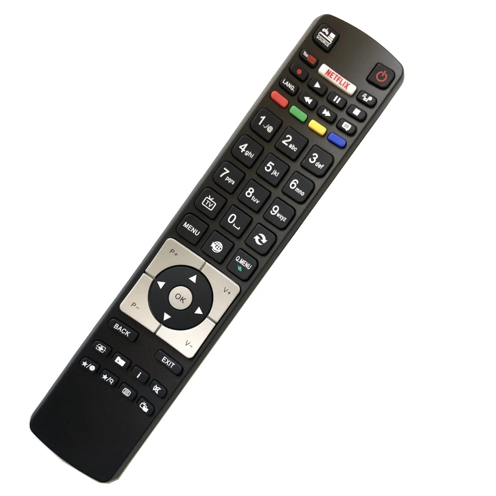 Mando a distancia para televisor inteligente, nuevo mando a distancia compatible con Haier Smart LED TV LEU49V300S, LEU55V800S, LDU55V500S, LEF40V200SB, LEU49XXS4K, LEF49V600S, LDF40V150S