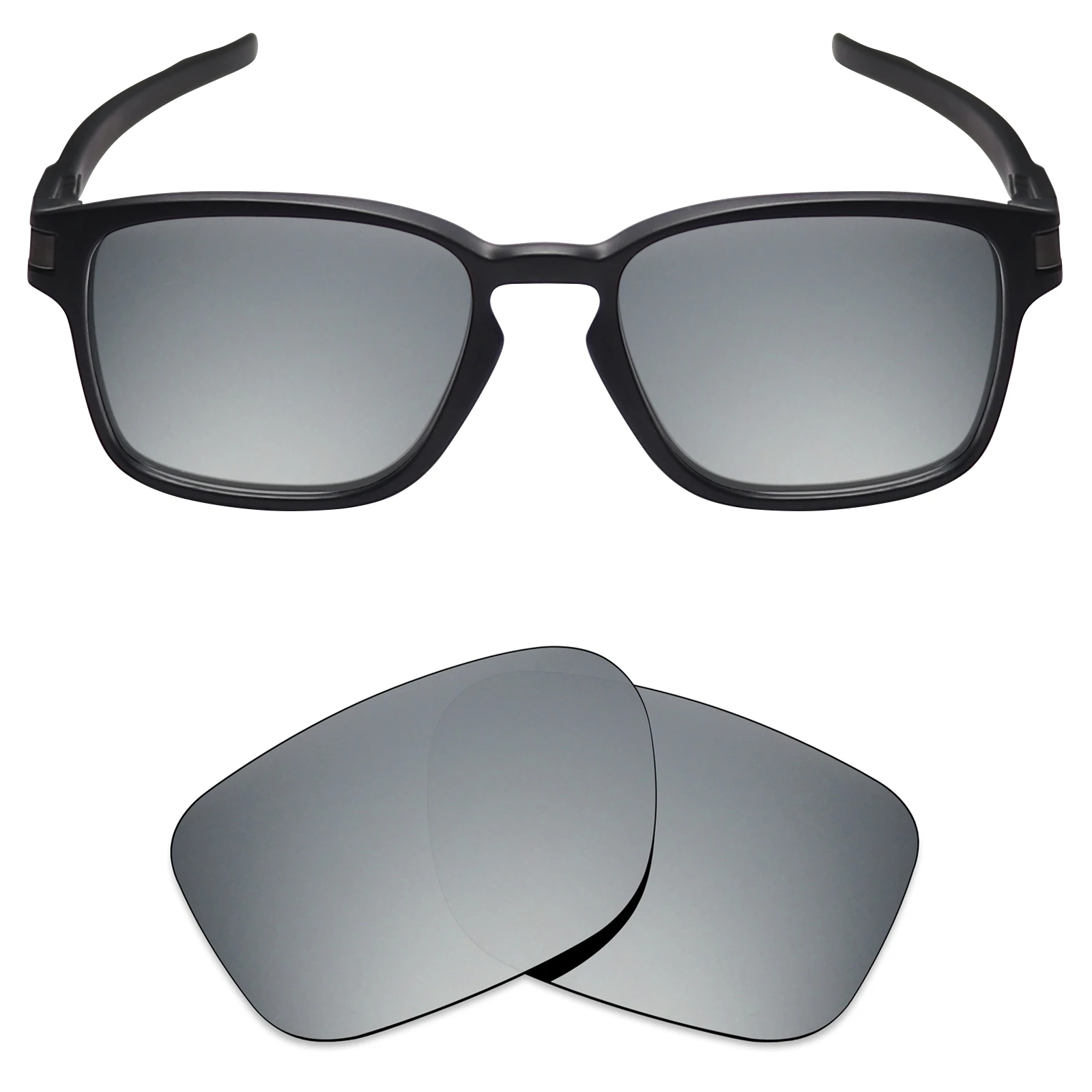 ezoptix123 Polarized / Non-Polarized Lenses Replacement for Oakley Latch Sq Asian Fit OO9358 - 55mm Sunglass