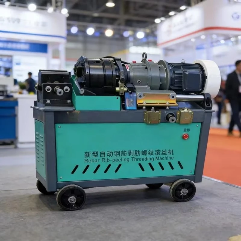 Customized Fast Rebar Thread Rolling Machine Thread Cutting Machine Screw Making Machine Automatic Steel Bar Threader