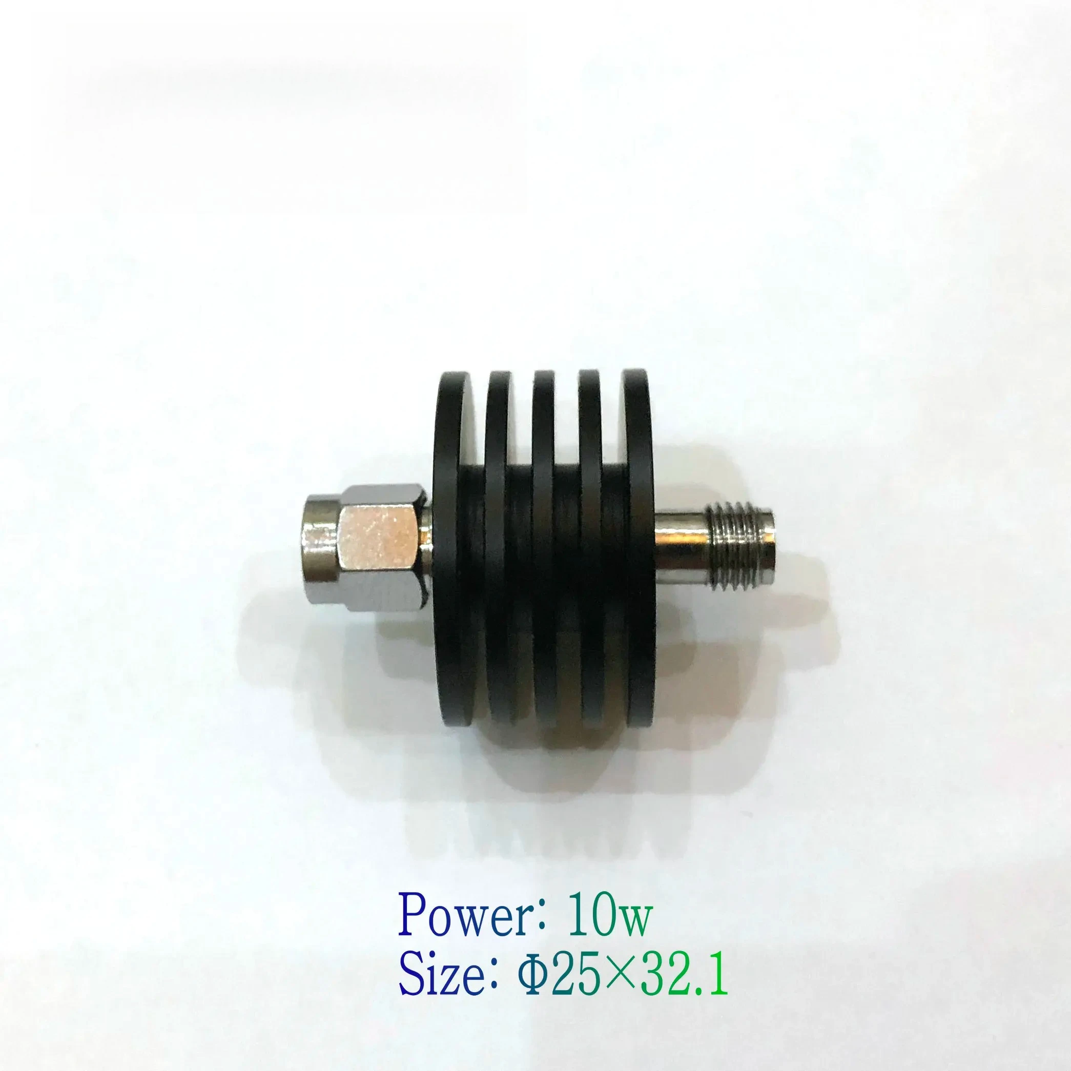 Atenuador fijo coaxial SMA 10w ATT: 1-40dB; Freq. : DC-6G; potencia Pwr: 10w