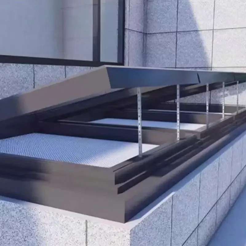 Skylights Thickened aluminum sloping roof Flat roof for room sunroom attic basement skylight lighting